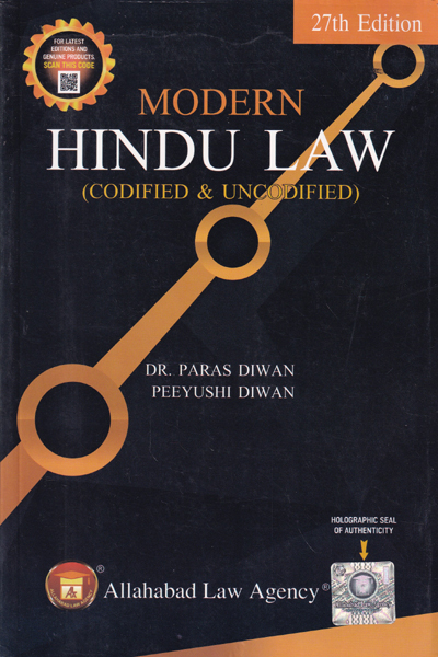 Modern Hindu Law Codified and Uncodified