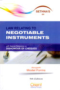 Law Relating to Negotiable Instruments