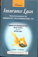 Insurance Laws Being Commentaries on Insurance Act 1938 and Insurance Rules 1939 as Amended by Insurance Laws Amendment Act 2015 Alongwith Allied Laws In 2 Volumes
