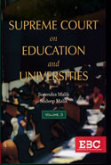 Supreme Court on Education and Universities In 3 Vols