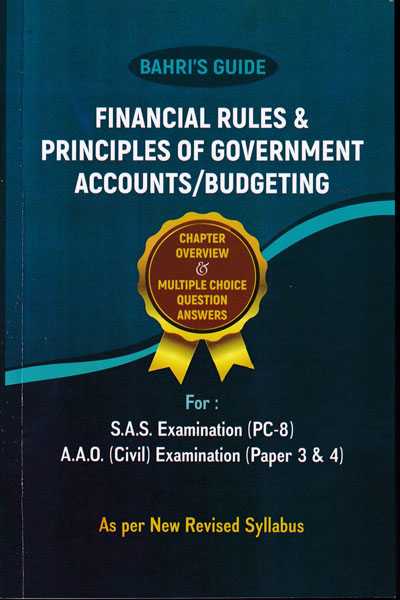 Financial Rules and Principles of Government Accounts Budgeting