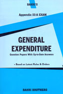 General Expenditure Appendix III A Exam