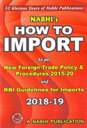 How to Import as per New Foreign Trade Policy and Procedures 2015-20 and RBI Guidelines for Imports 2018-19