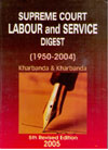 Supreme Court Labour and Service Digest 1950-2004 Volume 1 and 2
