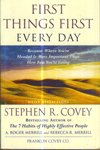 First Things First Every Day