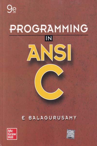 Programming in ANSI C 