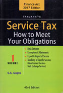 Service Tax How to Meet Your Obligations In 2 Vols