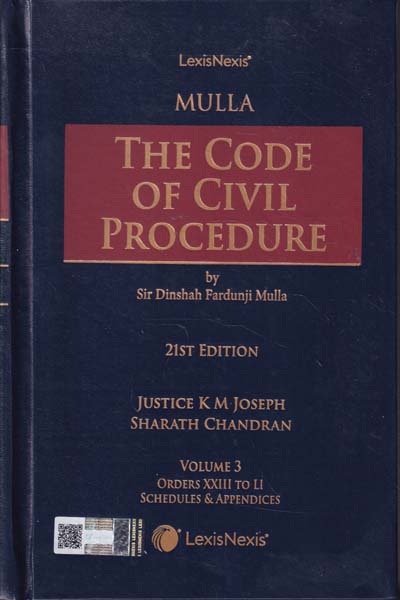 The Code of Civil Procedure In 3 Vols