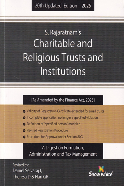 Charitable and Religious Trusts and Institutions