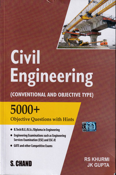 Civil Engineering Conventional and Objective Type 5000 Plus Objective Questions With Hints