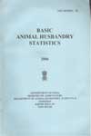 Basic Animal Husbandry Statistics