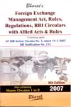 Foreign Exchange Management Act Rules Regulations RBI Circulars With Allied Acts And Rules