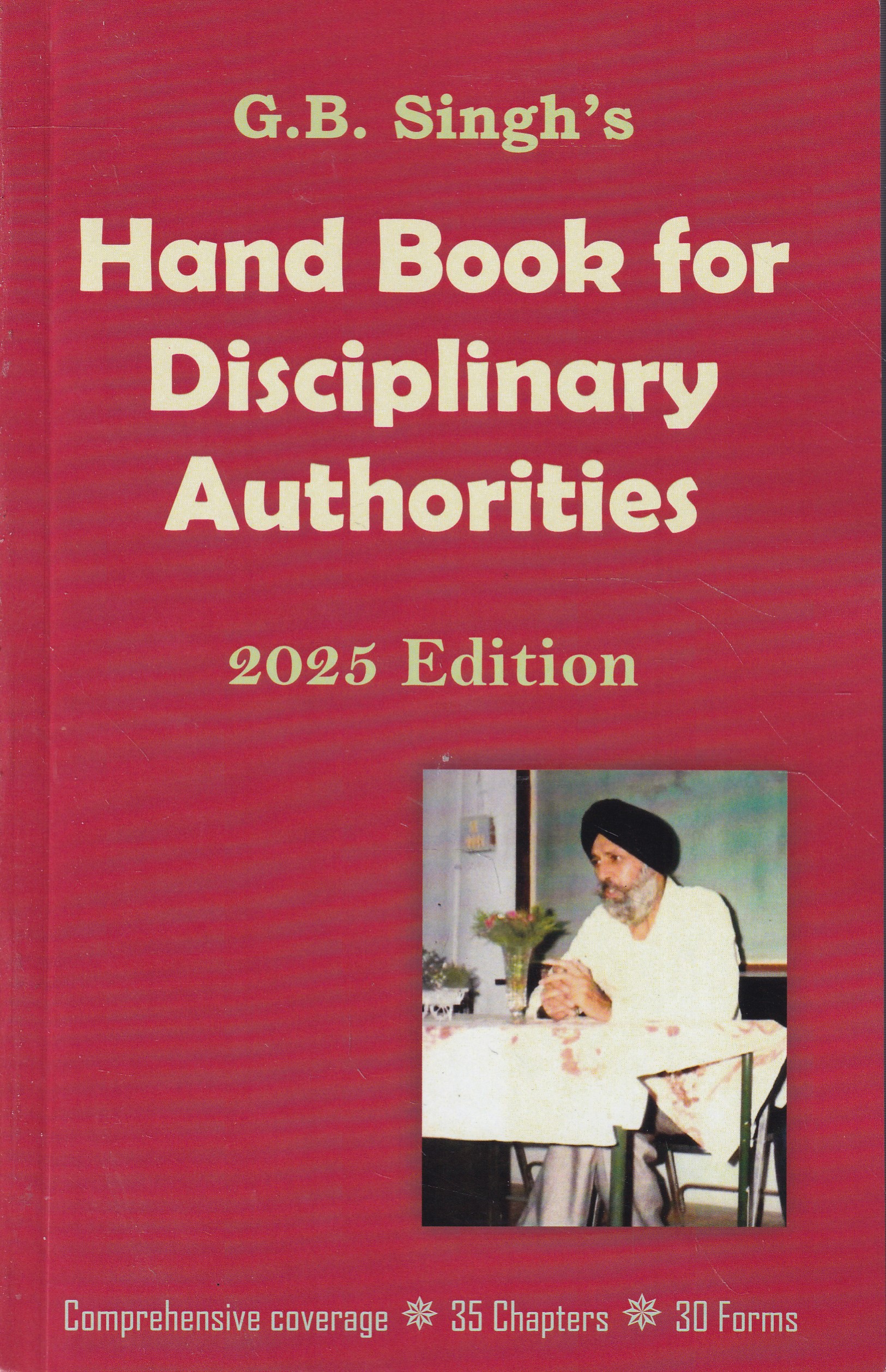 Hand Book For Disciplinary Authorities