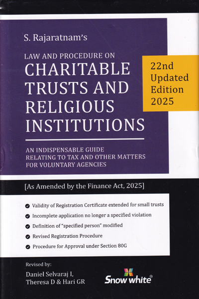 Law and Procedure on Charitable Trusts and Religious Institutions