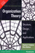 Organization Theory Structure Design and Applications
