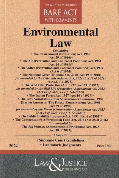 Environmental Law Bare Act with Comments