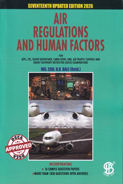 Air Regulations and Human Factors for ATPL CPL Flight Dispatcher Cabin Crew AME Air Traffic Control and Radio Telephony Restricted AERO Examinations