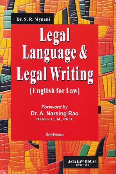 Legal Language and Legal Writing