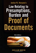 Law Relating to Presumptions Burden and Proof of Documents