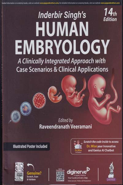 Inderbir Singhs Human Embryology A Clinically Integrated Approach with Case Scenarios and Clinical Applications
