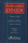 High Court Citator (In 2 Vol)