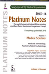 Platinum Notes Medical Sciences 2015-16 Volume 2