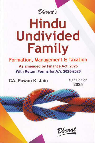 Hindu Undivided Family Formation Management and Taxation