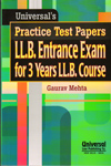 Practice Test Papers LL B Entrance Exam for 3 Years LL B Course
