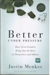 Better Under Pressure