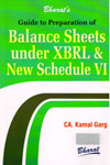 Guide to Preparation of Balance Sheets under XBRL and New Schedule VI