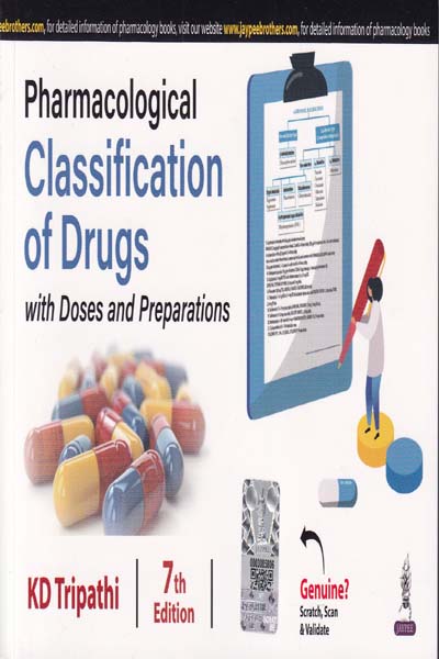 Pharmacological Classification of Drugs With Doses and Preparations