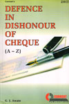 Defence In Dishonour of Cheque
