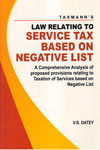 Law Relating to Service Tax Based on Negative List