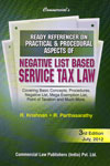 Ready Referencer on Practical and Procedural Aspects of Negative List Based Service Tax Law