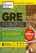 Cracking the GRE Premium 2020