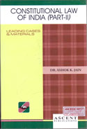 Constitutional Law of India Part II Leading Cases and Materials