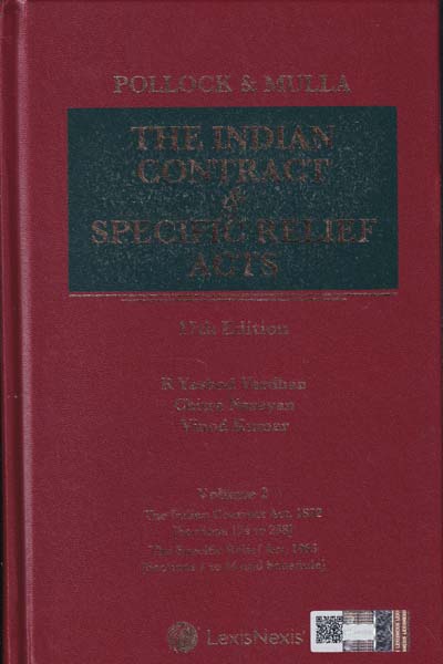 The Indian Contract and Specific Relief Acts In 2 Vols