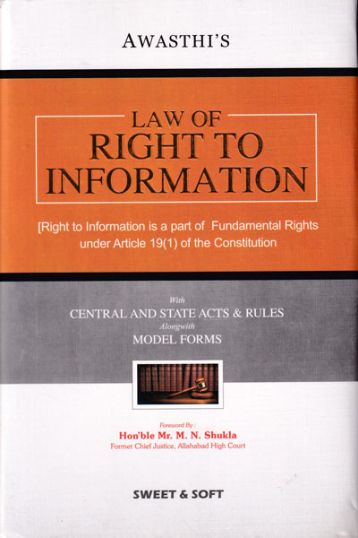 Law of Right to Information With Central and States Acts and Rules