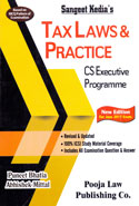 Tax Laws and Practice CS Executive Programme