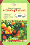 Students Referencer on Accounting Standards for CA Final Old and New Syllabus