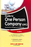 Guide to One Person Company Incorporation Management and Compliances