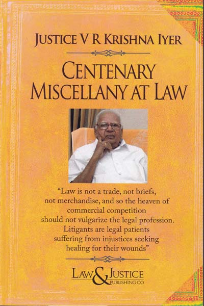 Centenary Miscellany at Law