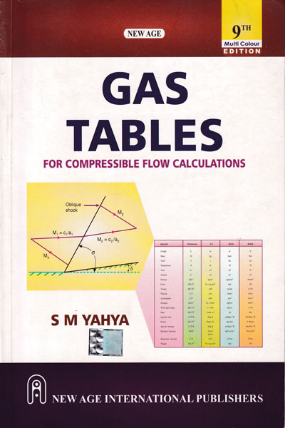 Gas Tables for Compressible Flow Calculations