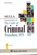 Commentary On The Code Of Criminal Procedure 1973 In 3 Vols