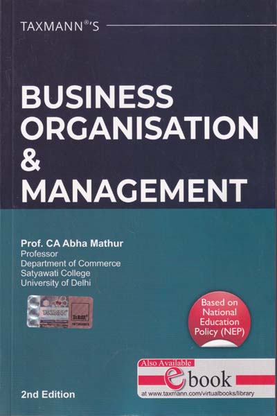 Business Organisation and Management