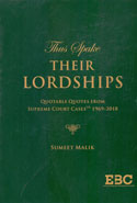 Thus Spake Their Lordships