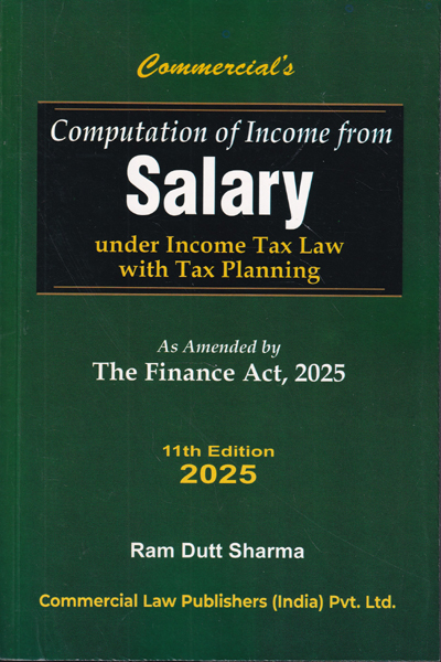 Computation of Income From Salary Under Income Tax Law With Tax Planning 