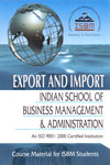 Export and Import
