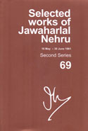 Selected Works of Jawaharlal Nehru 16 May - 30 June 1961 Second Series Volume 69