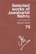 Selected Works of Jawaharlal Nehru 1 July - 20 August 1961 Second Series Volume 70